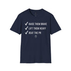 Raise them Brave Lift them Heavy Beat the PR T-Shirt