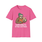 Sloth Athlete My Pace Is My Power T-Shirt
