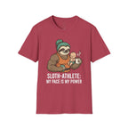 Sloth Athlete My Pace Is My Power T-Shirt