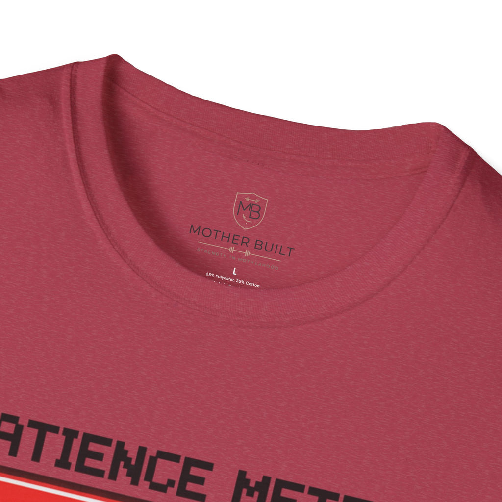 Patience Meter. Recharging Patience... One Rep at Time T-Shirt