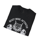 Beast Mode Cat Mom T-Shirt