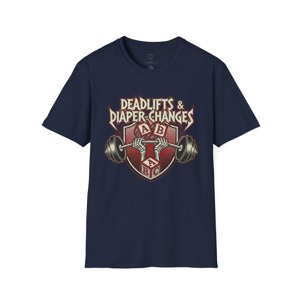 Deadlifts & Diaper Changes T-Shirt