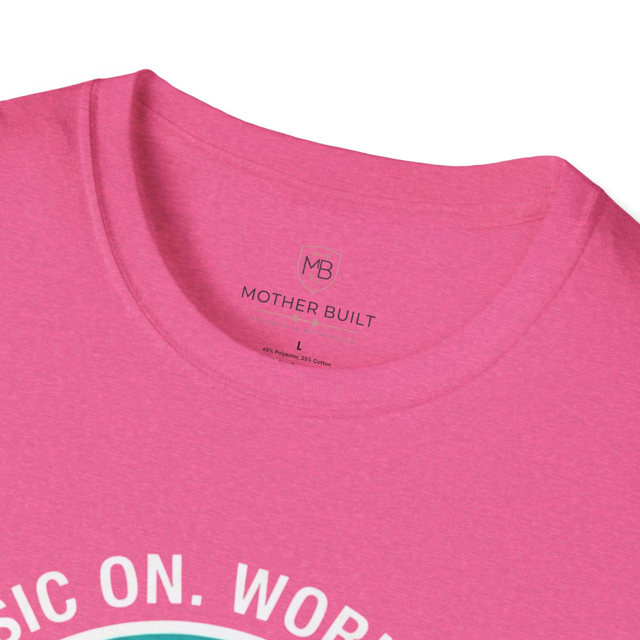 Music On. World Off. Mom Mode T-Shirt