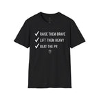 Raise them Brave Lift them Heavy Beat the PR T-Shirt