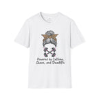 Powered by Caffeine, Chaos, and Deadlifts T-Shirt