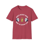 Mom's Weight Room Where the Arguing Stops T-Shirt