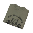 Beast Mode Cat Mom T-Shirt