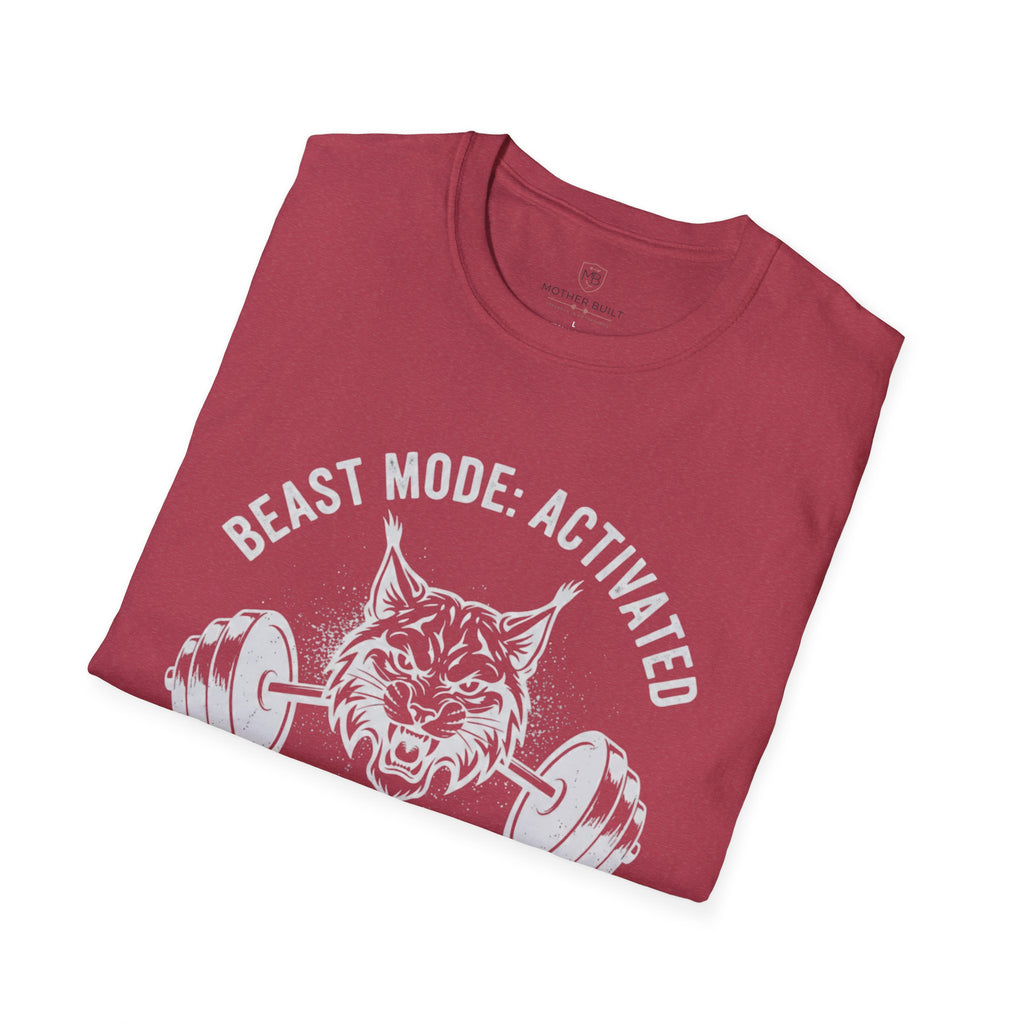 Beast Mode Cat Mom T-Shirt