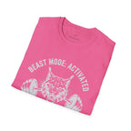 Beast Mode Cat Mom T-Shirt