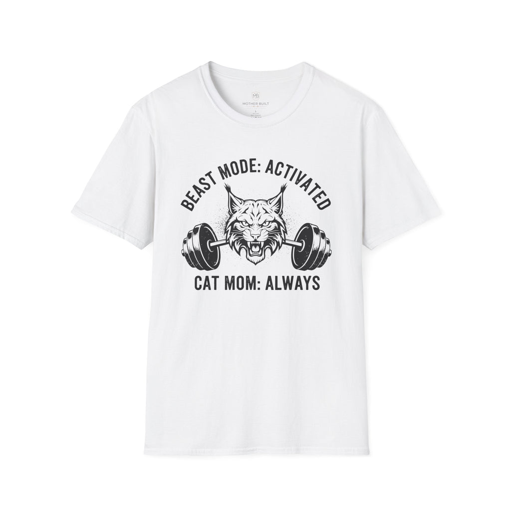 Beast Mode Cat Mom T-Shirt