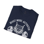 Beast Mode Cat Mom T-Shirt