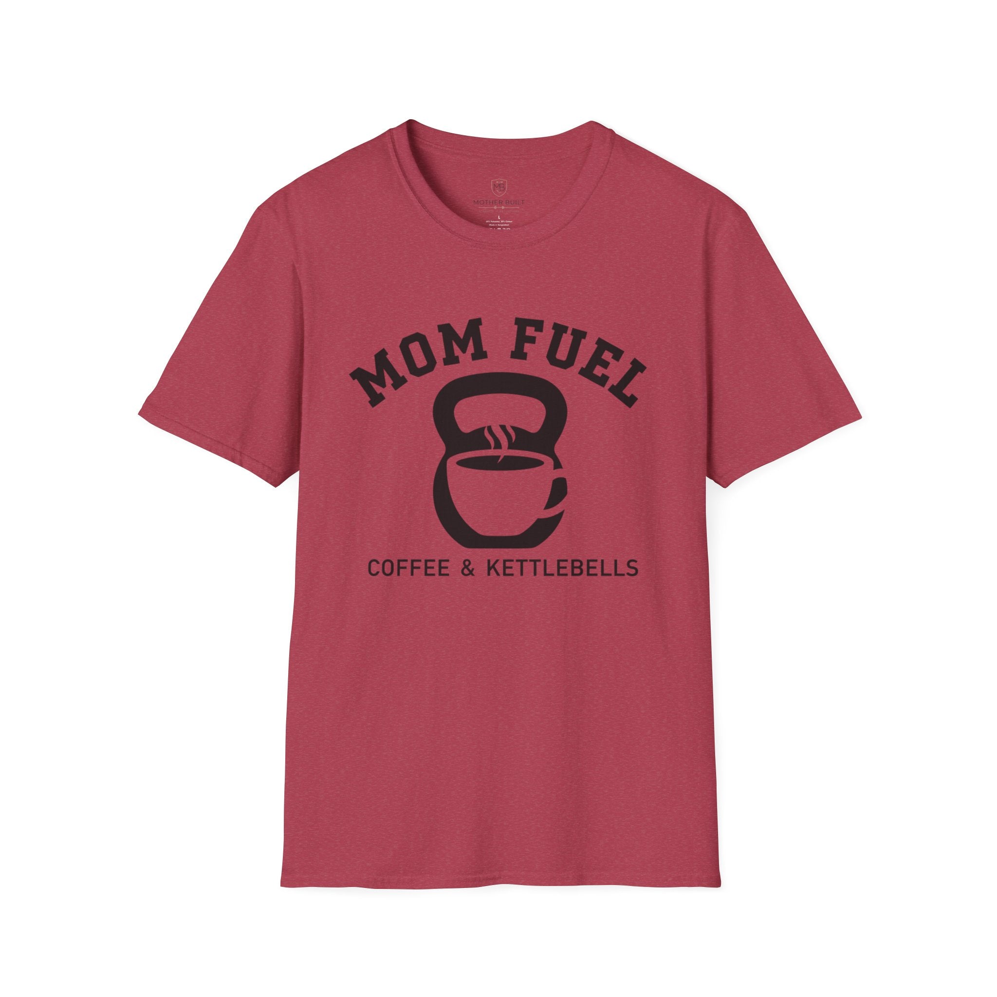 Mom Fuel Coffee & Kettlebells T-Shirt