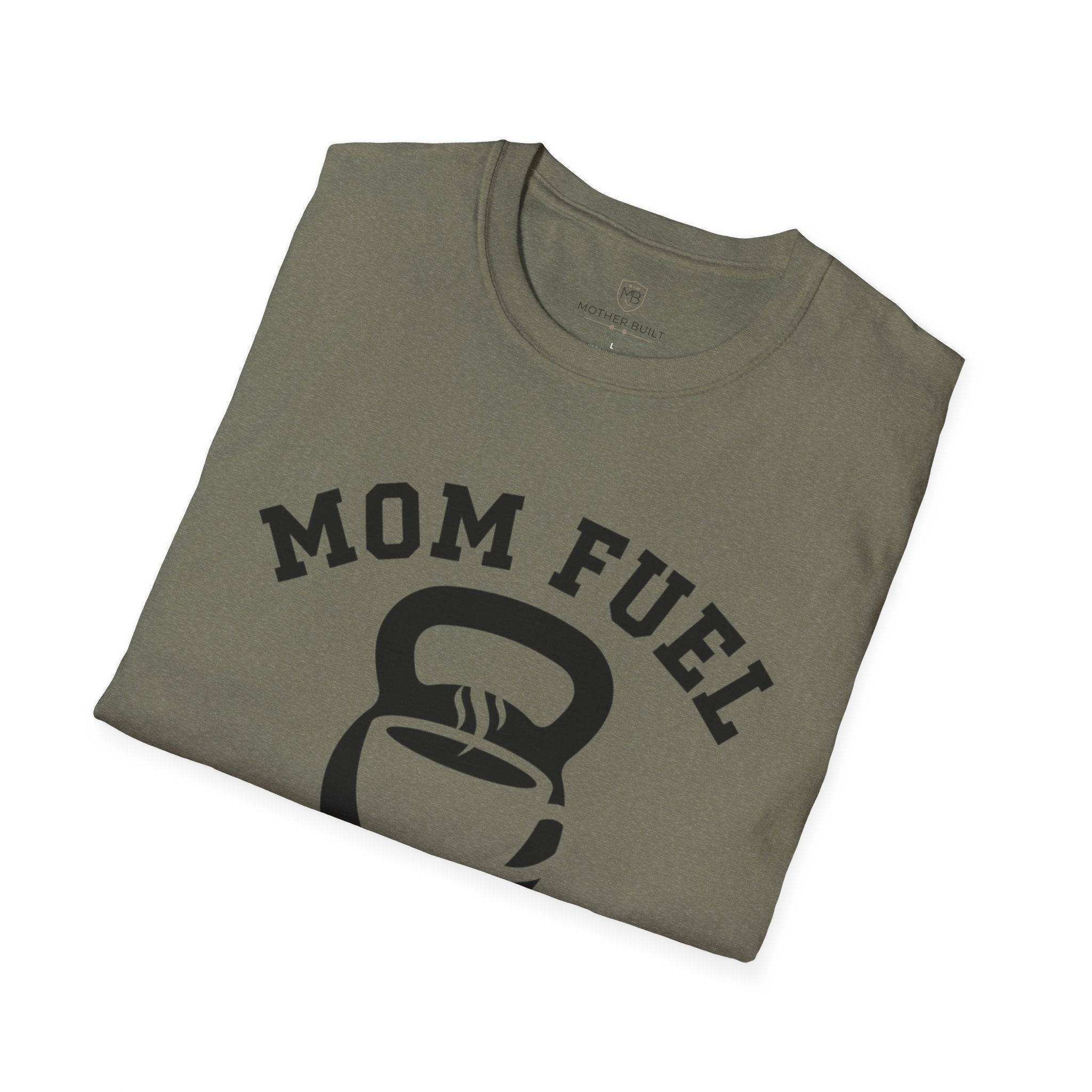 Mom Fuel Coffee & Kettlebells T-Shirt