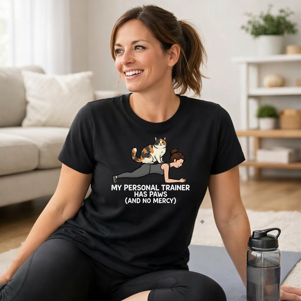 My Personal Trainer has Paws T-Shirt
