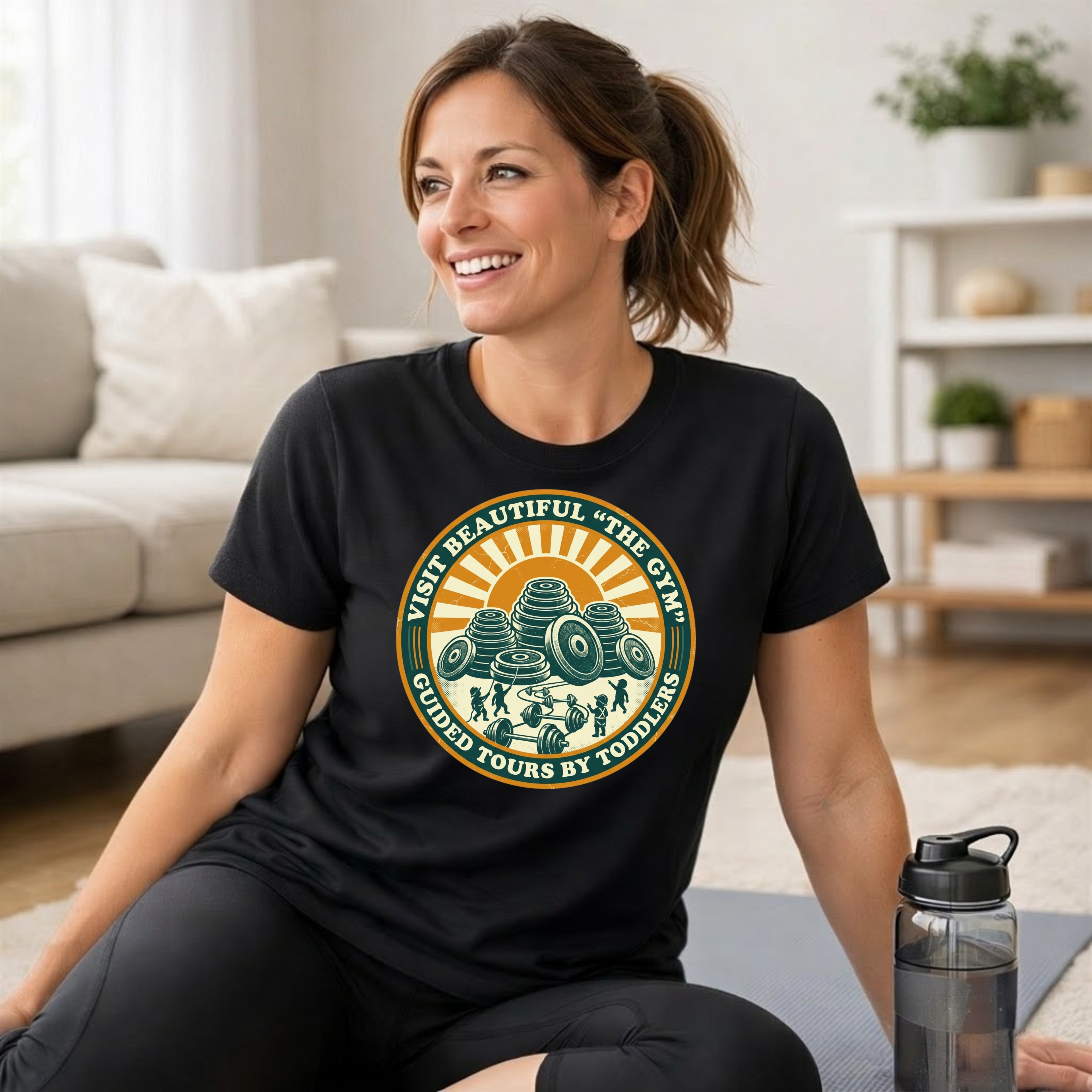 Visit Beautiful " The Gym" T-Shirt