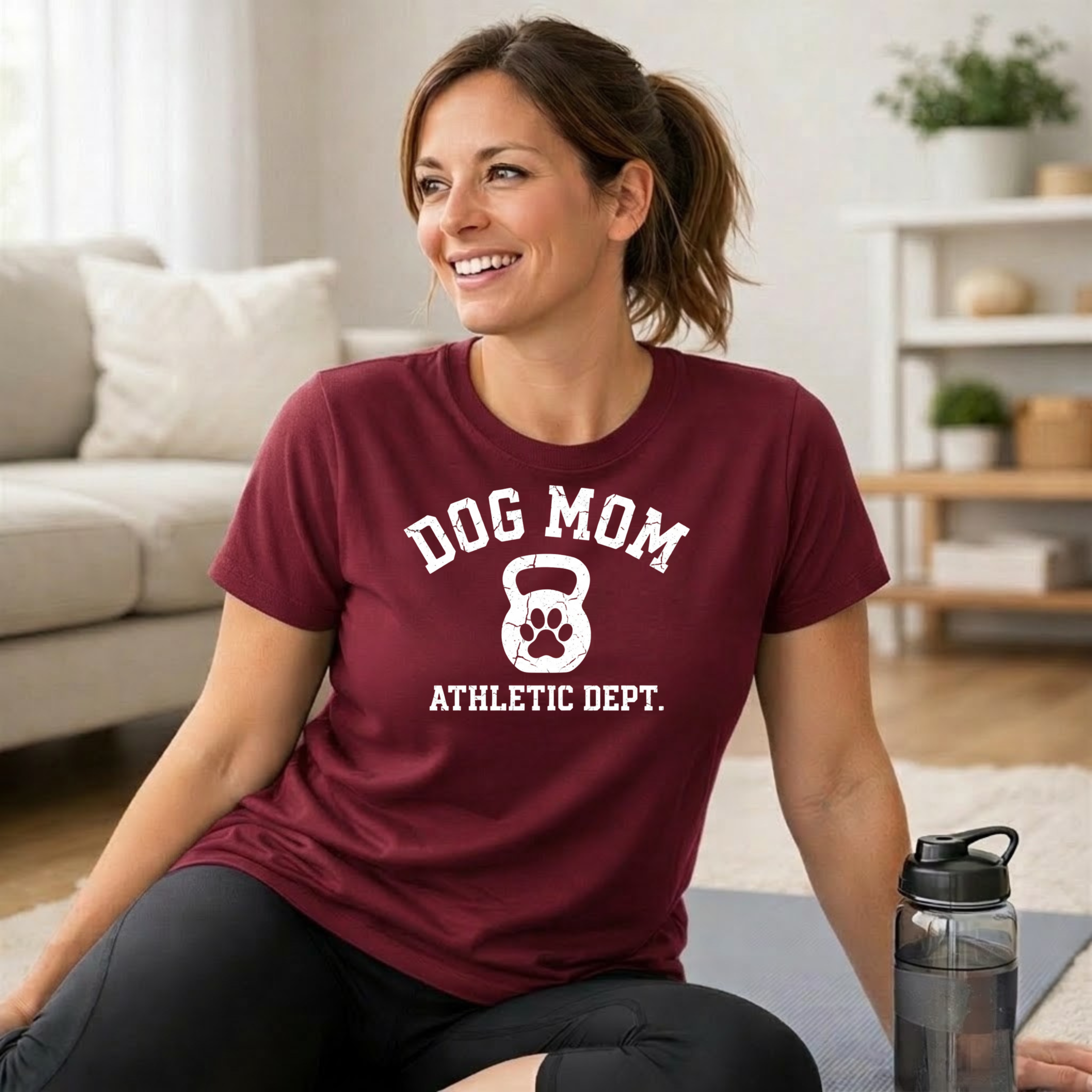 Dog Mom Athletic Dept. T-Shirt