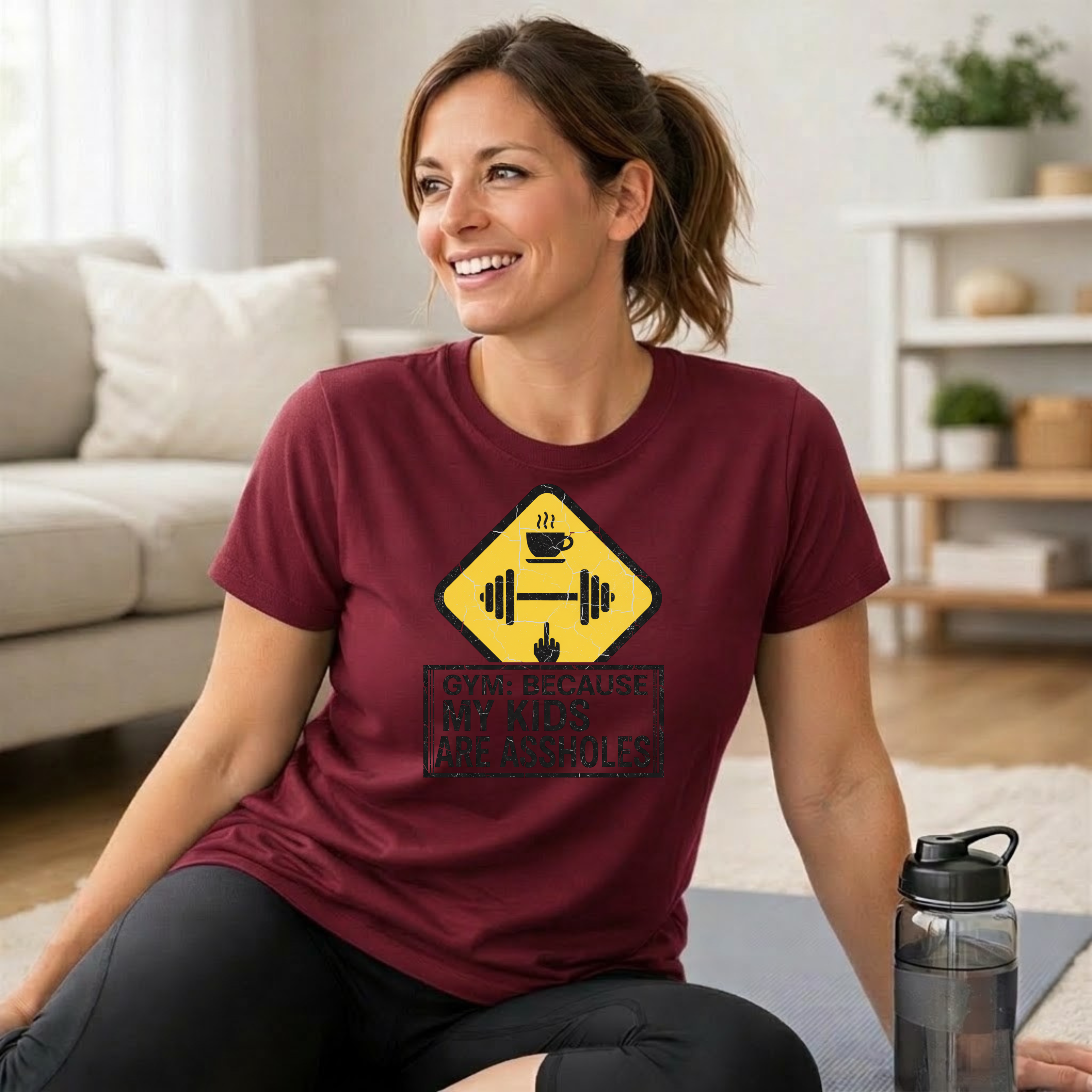 Gym: Because my Kids are Assholes T-Shirt