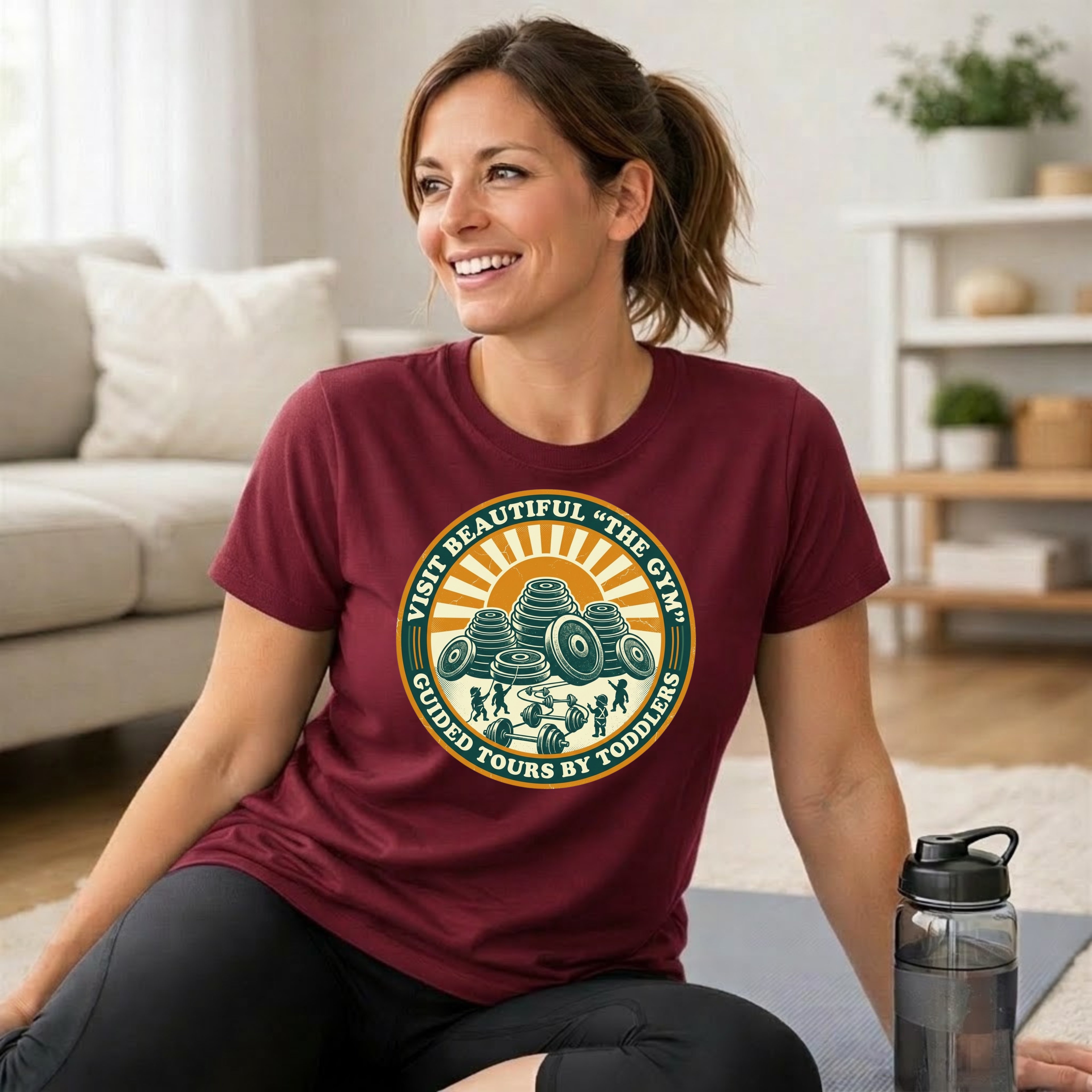 Visit Beautiful " The Gym" T-Shirt