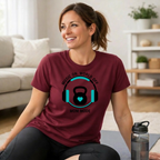 Music On. World Off. Mom Mode T-Shirt
