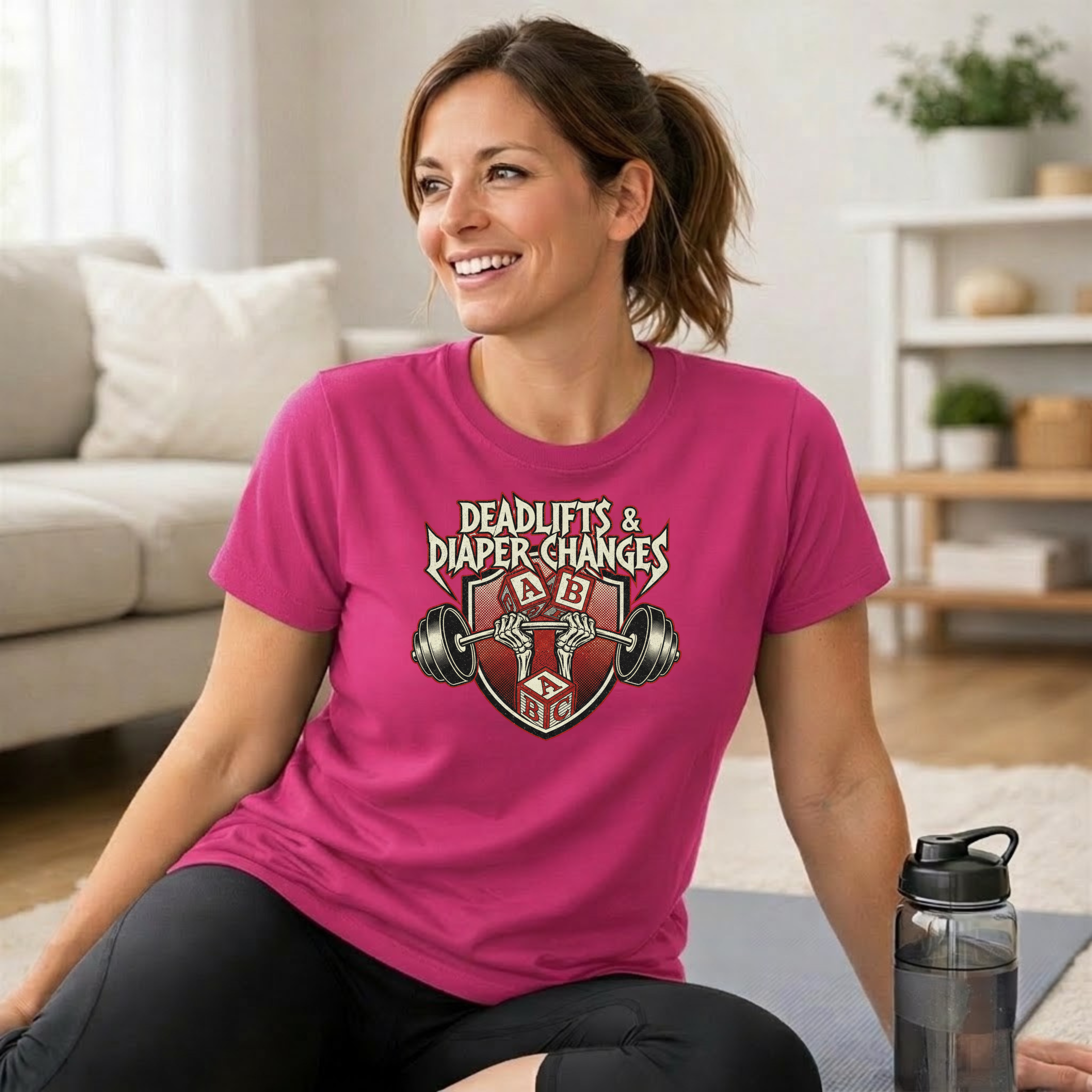 Deadlifts & Diaper Changes T-Shirt