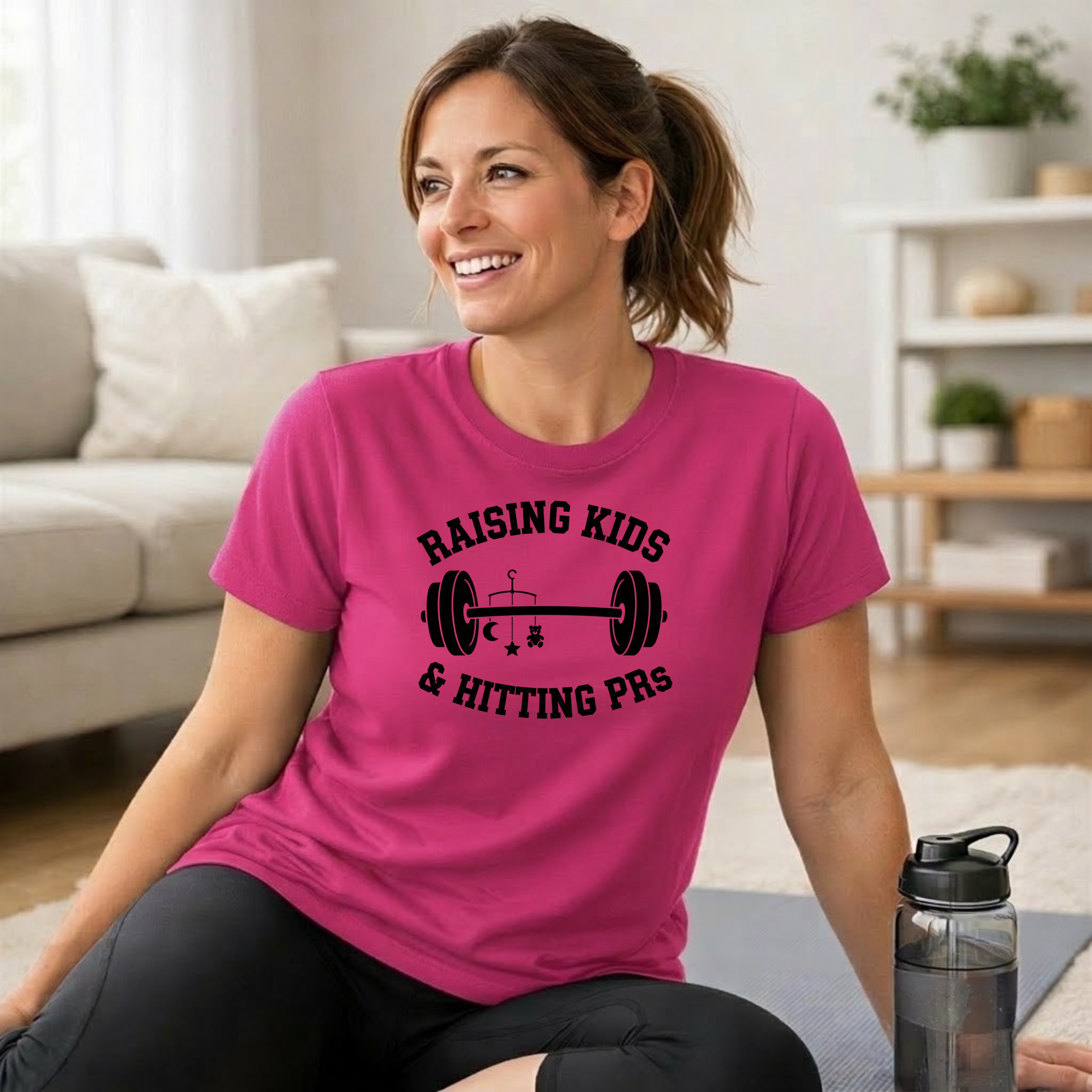 Raising Kids & Hitting PRs T-Shirt