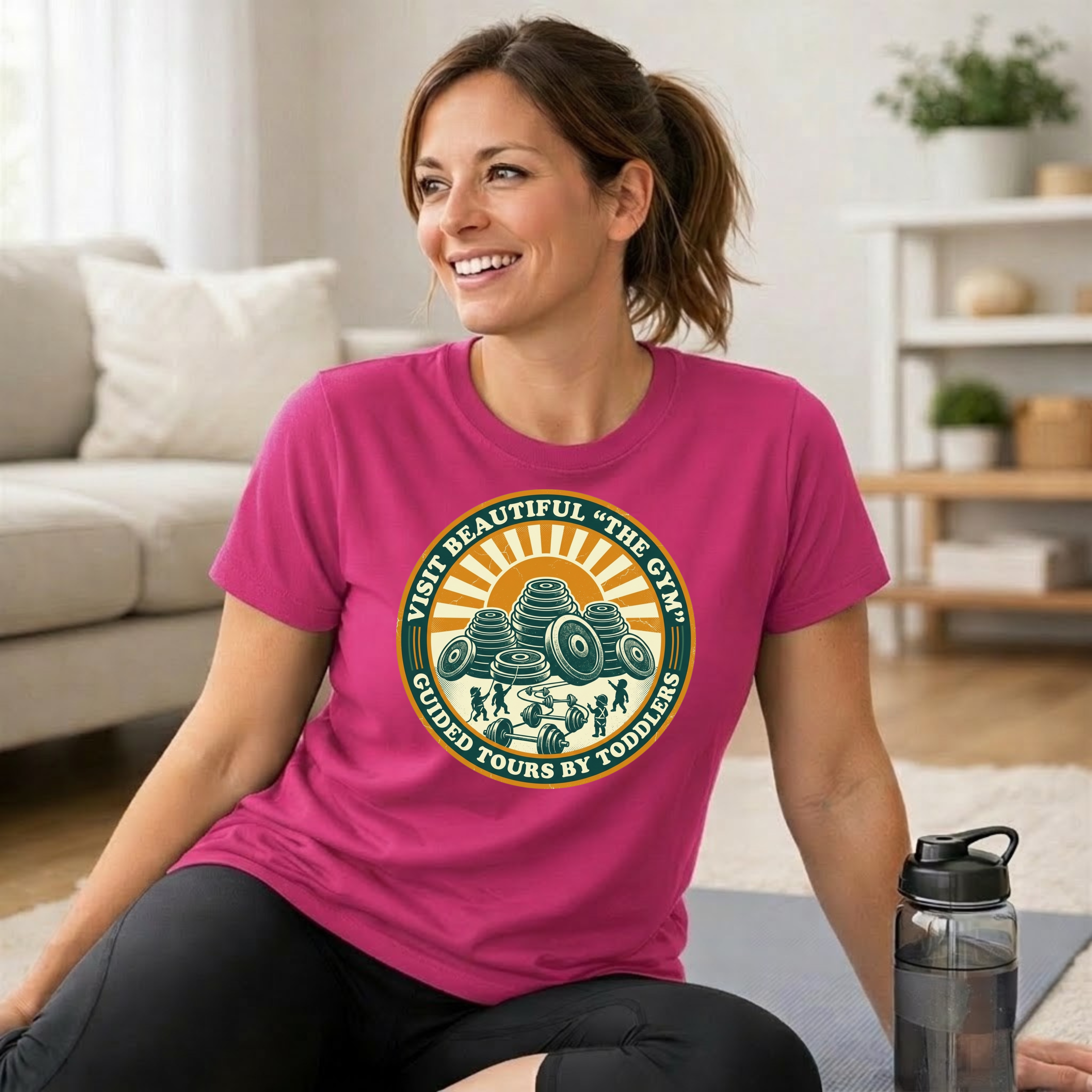 Visit Beautiful " The Gym" T-Shirt