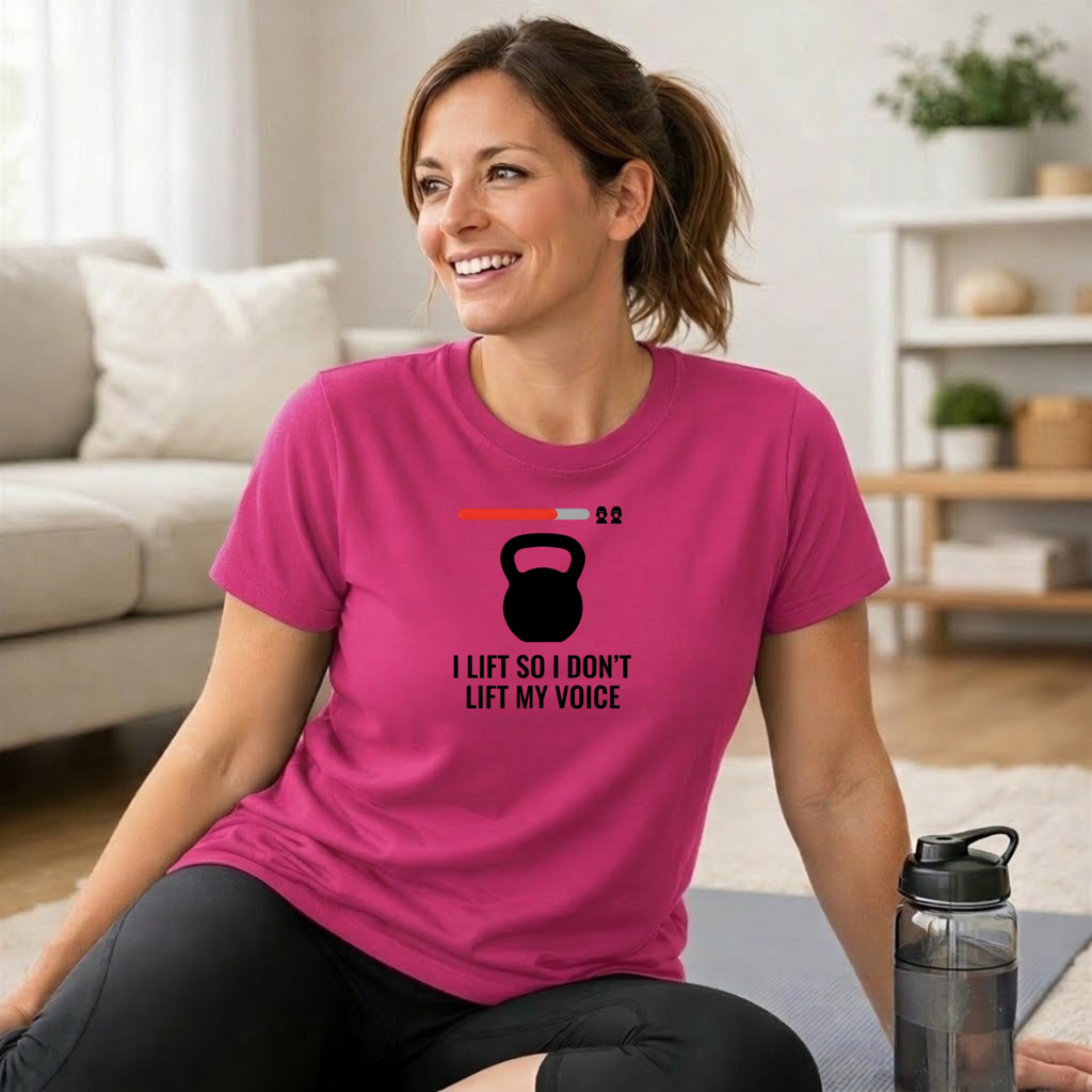 I Lift So I Don't Lift My Voice T-Shirt