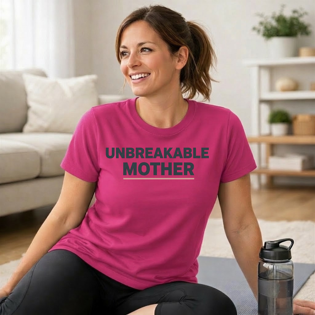 Unbreakable Mother T-Shirt Heather Heliconia