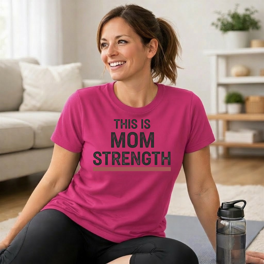 This is Mom Strength T-Shirt