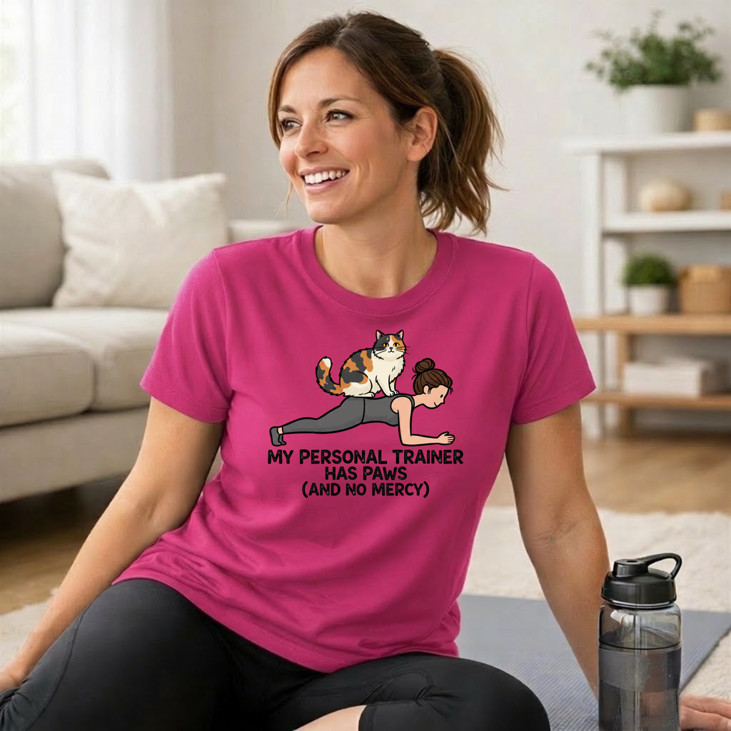 My Personal Trainer has Paws T-Shirt