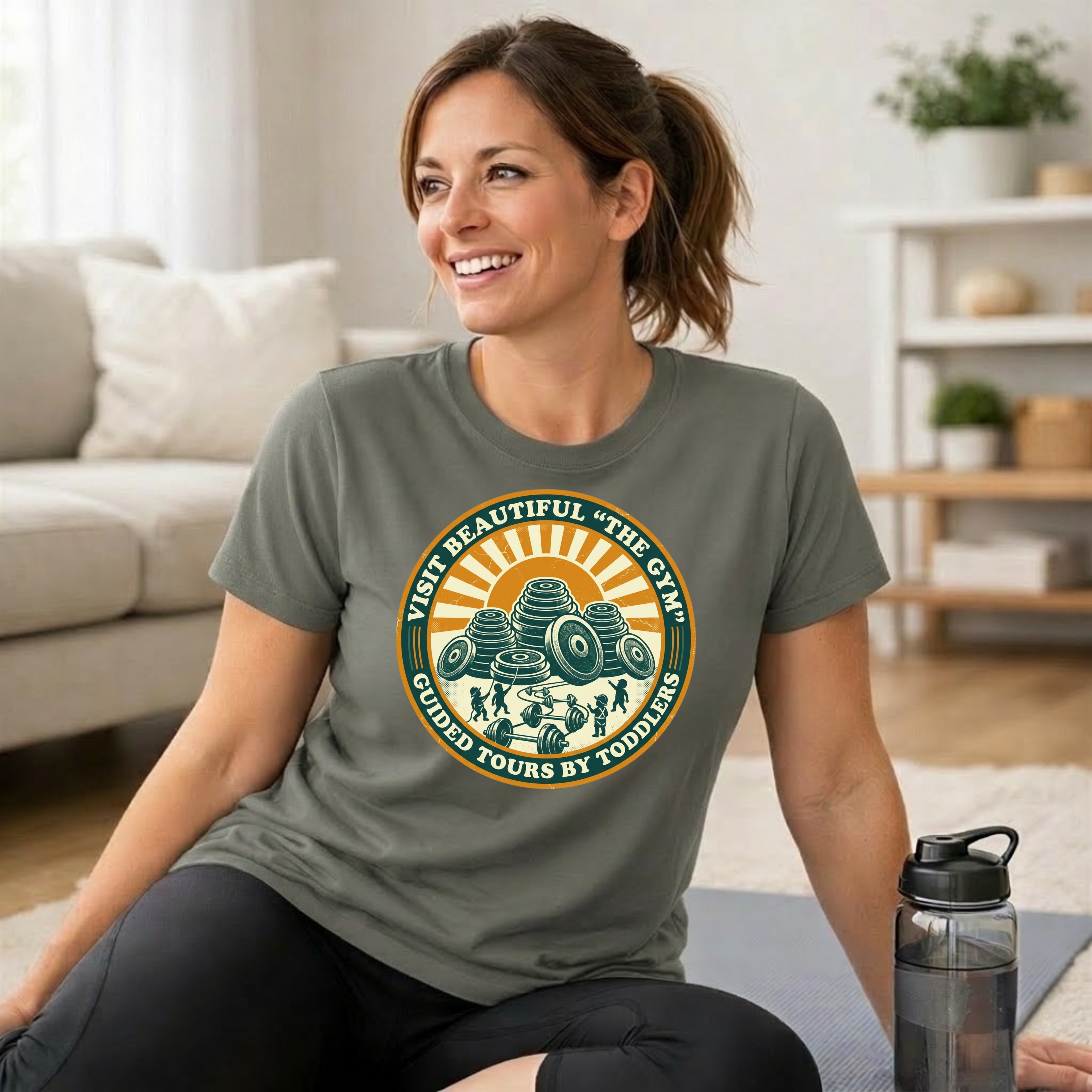 Visit Beautiful " The Gym" T-Shirt