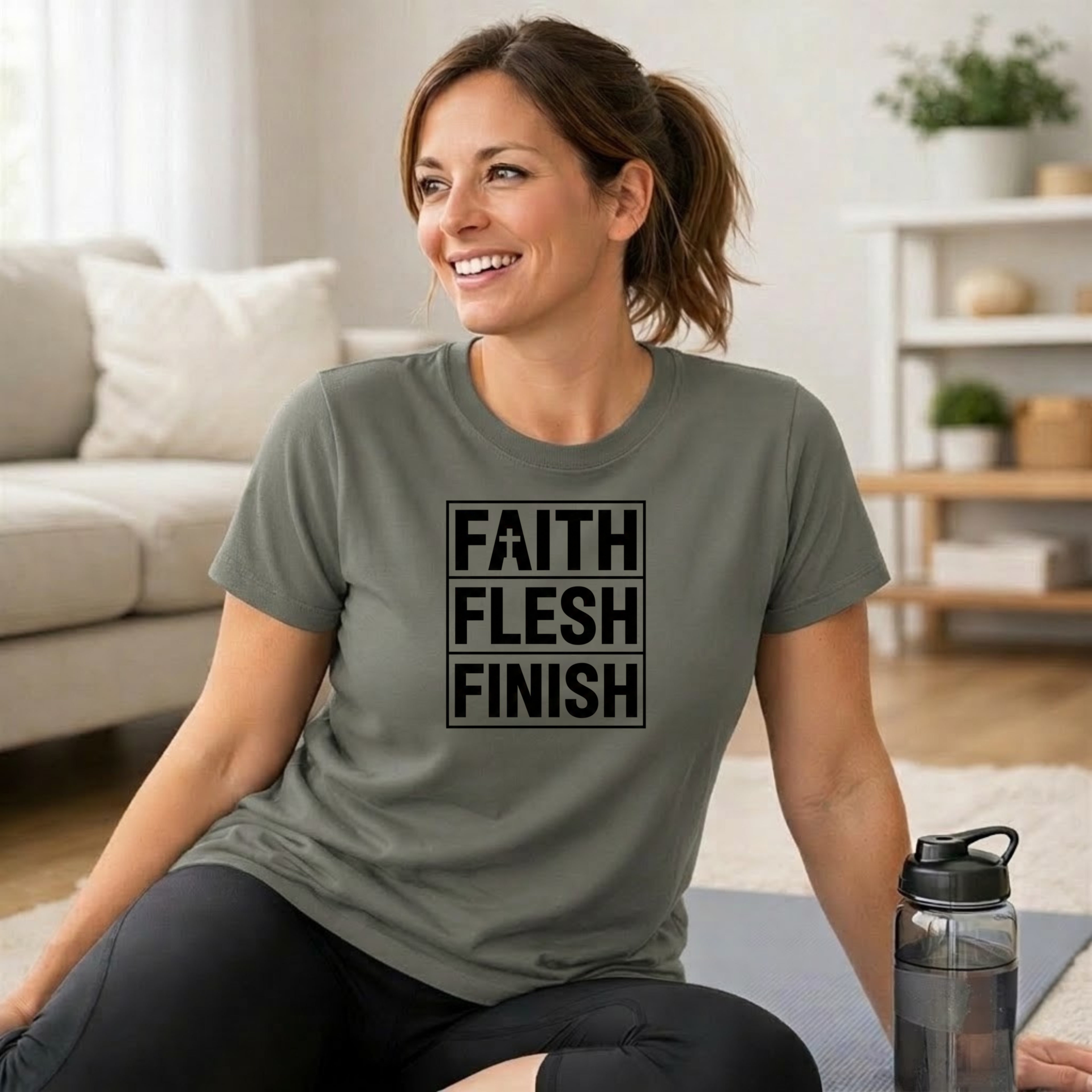 Faith Flesh Finish T-Shirt