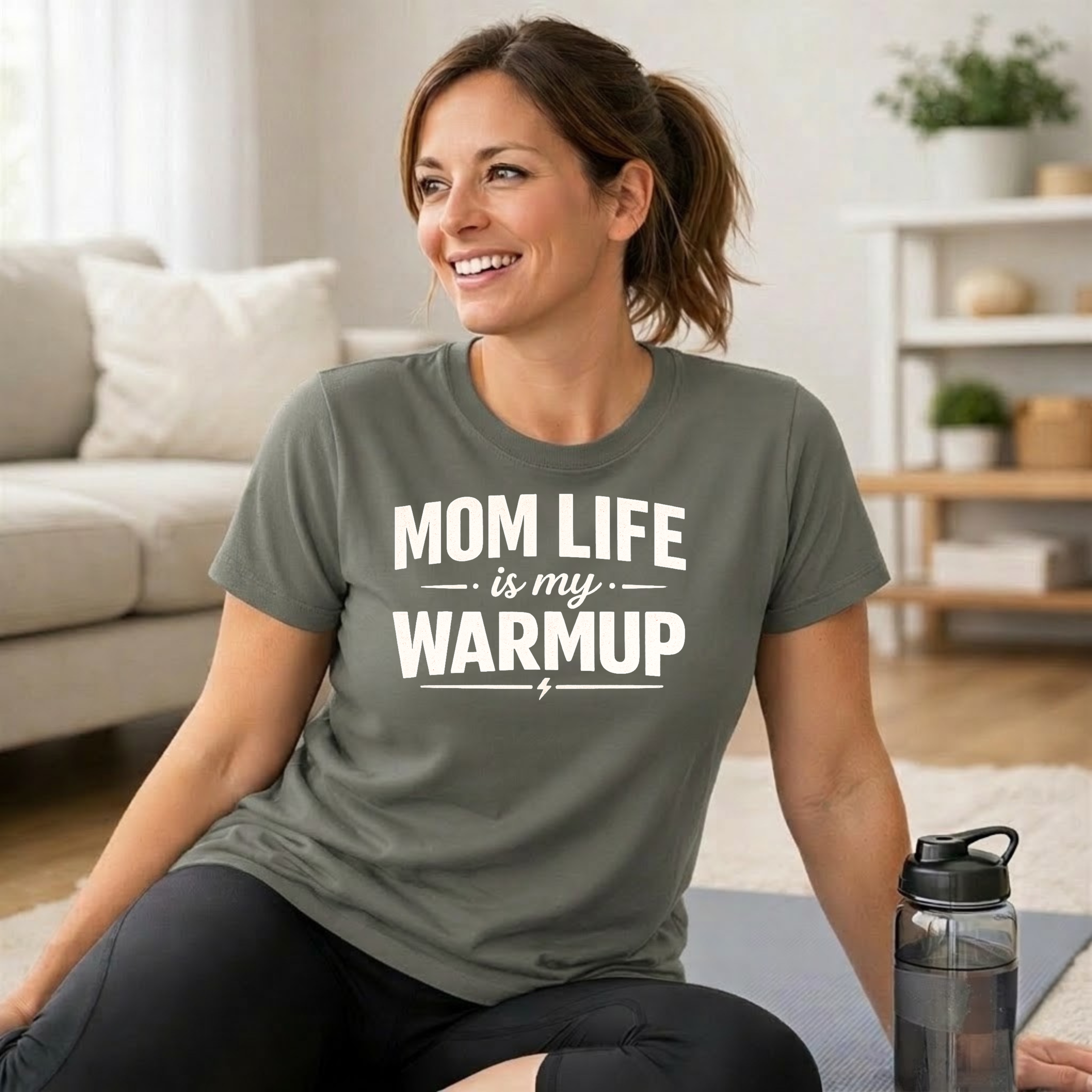 Mom Life is my WarmupT-Shirt