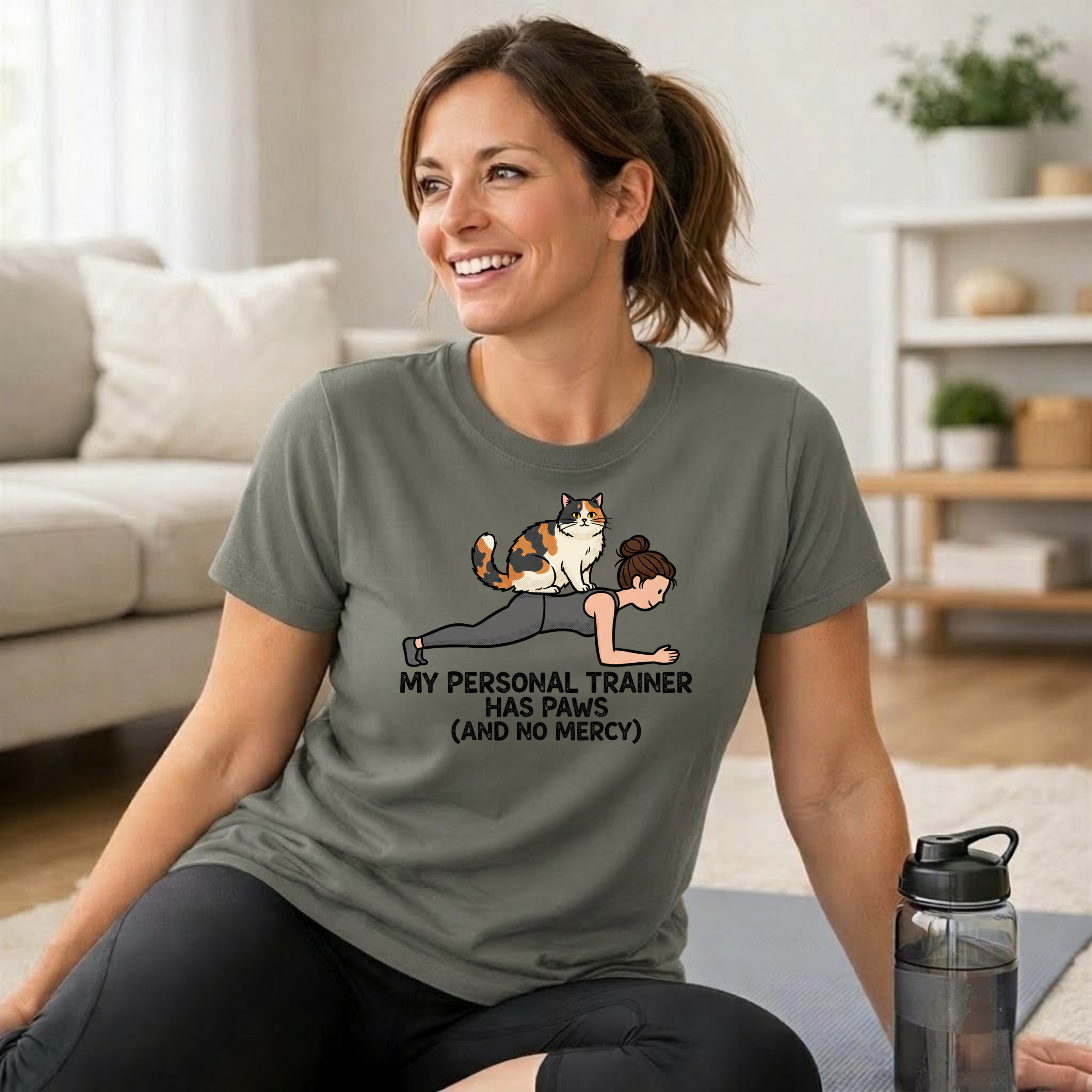 My Personal Trainer has Paws T-Shirt