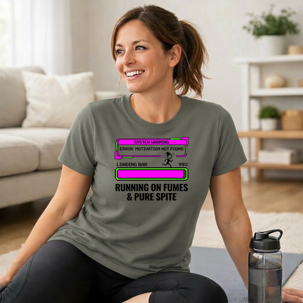 System Warning Running On Fumes & Pure Spite T-Shirt