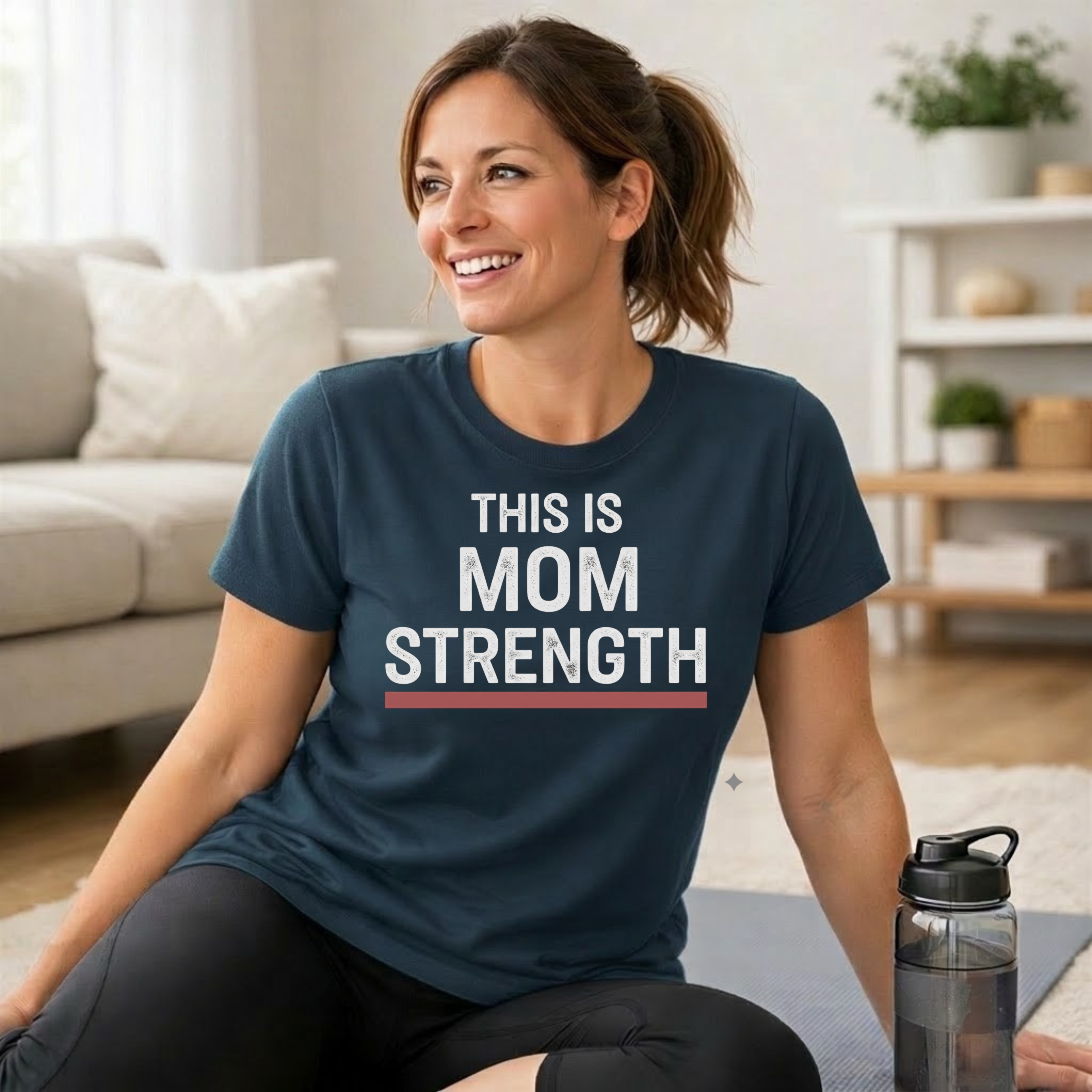 This is Mom Strength T-Shirt