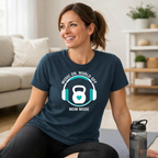 Music On. World Off. Mom Mode T-Shirt