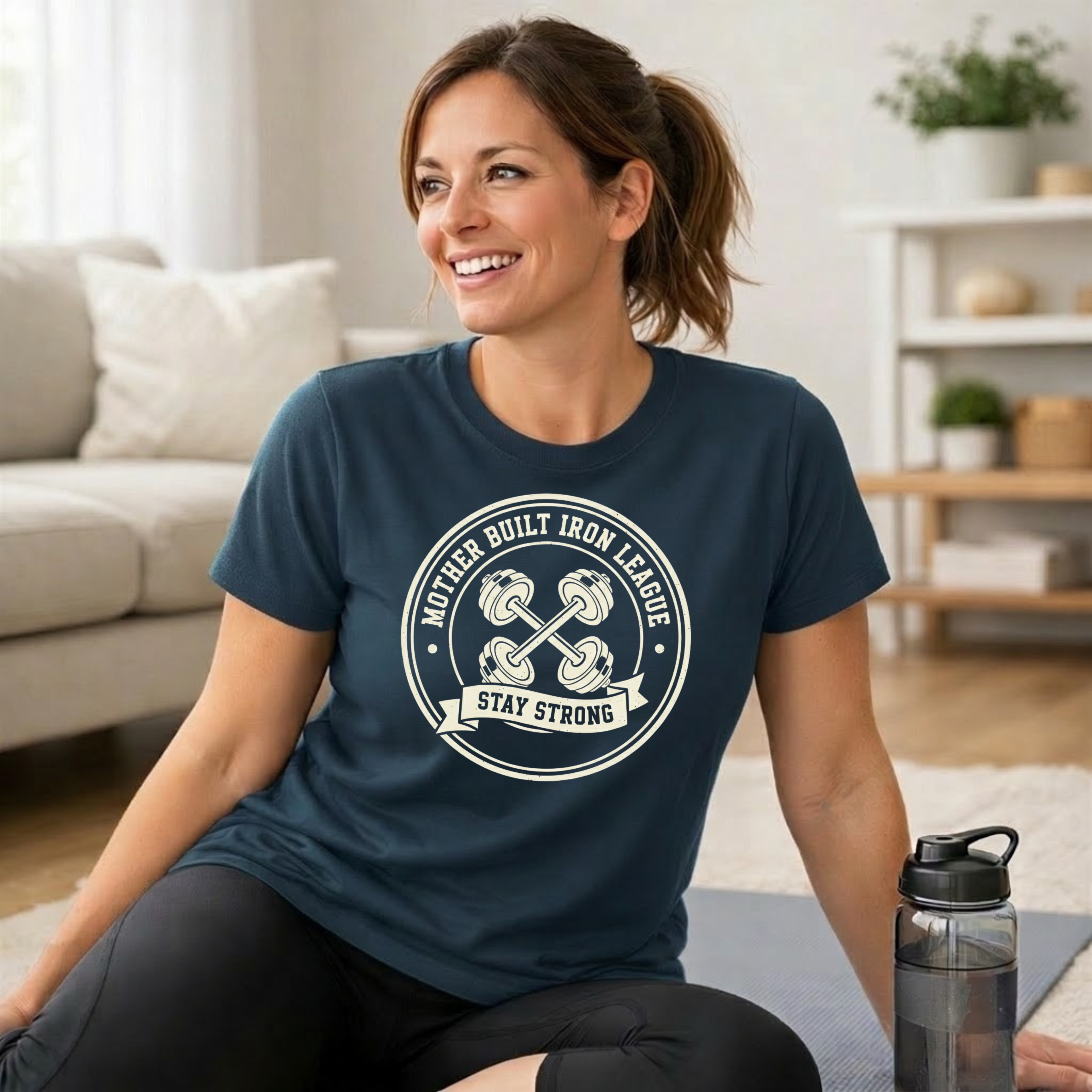 Mother Built Iron League Stay Strong T-Shirt