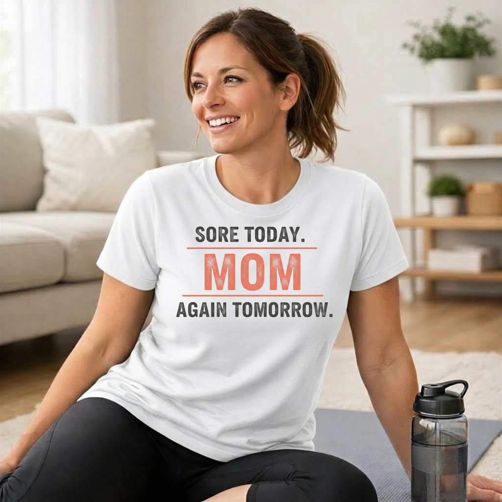 Sore Today. Mom Again Tomorrow. T-Shirt