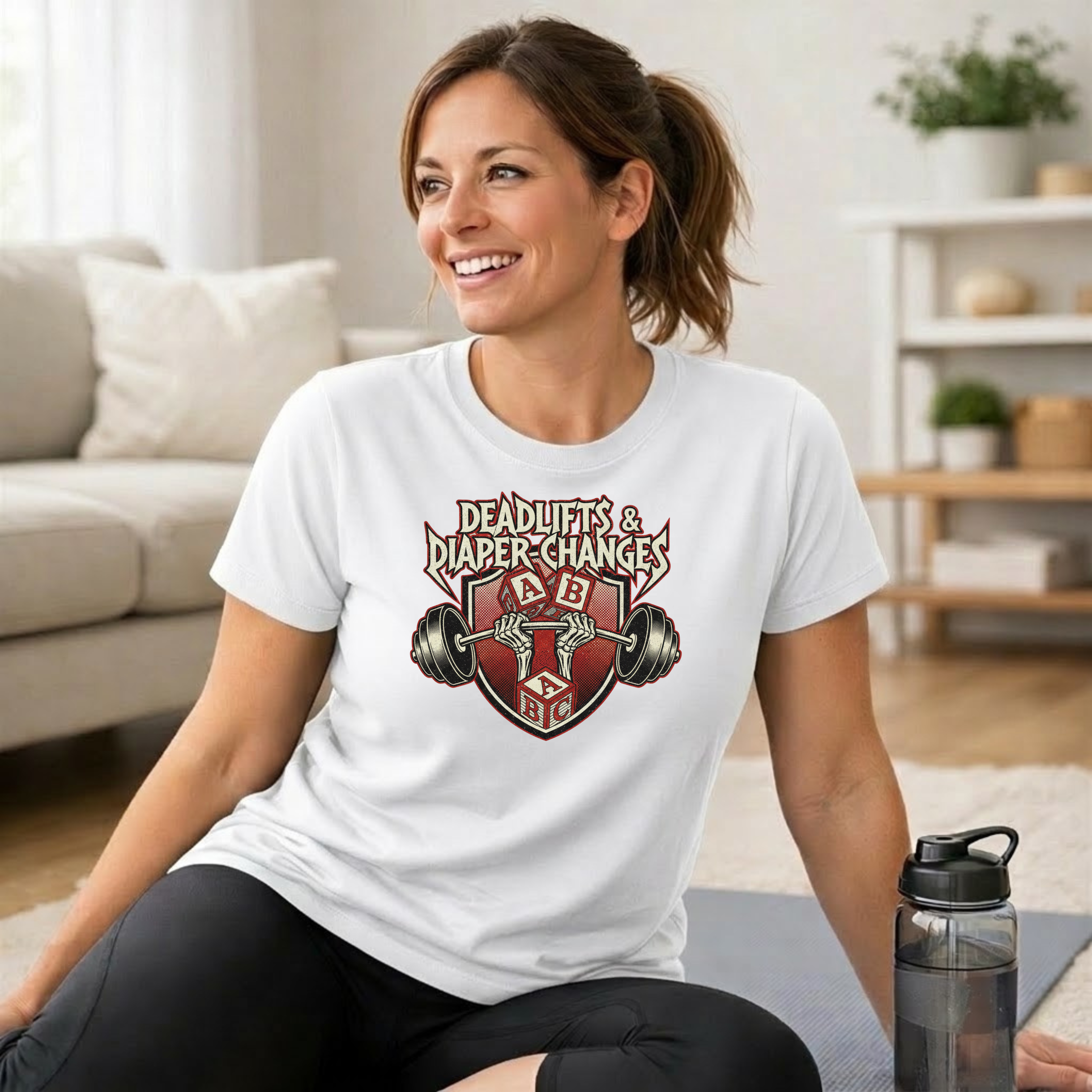 Deadlifts & Diaper Changes T-Shirt