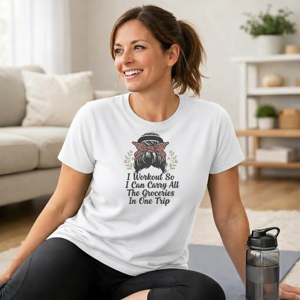 I Workout So I Can Carry All The Groceries In One Trip T-Shirt