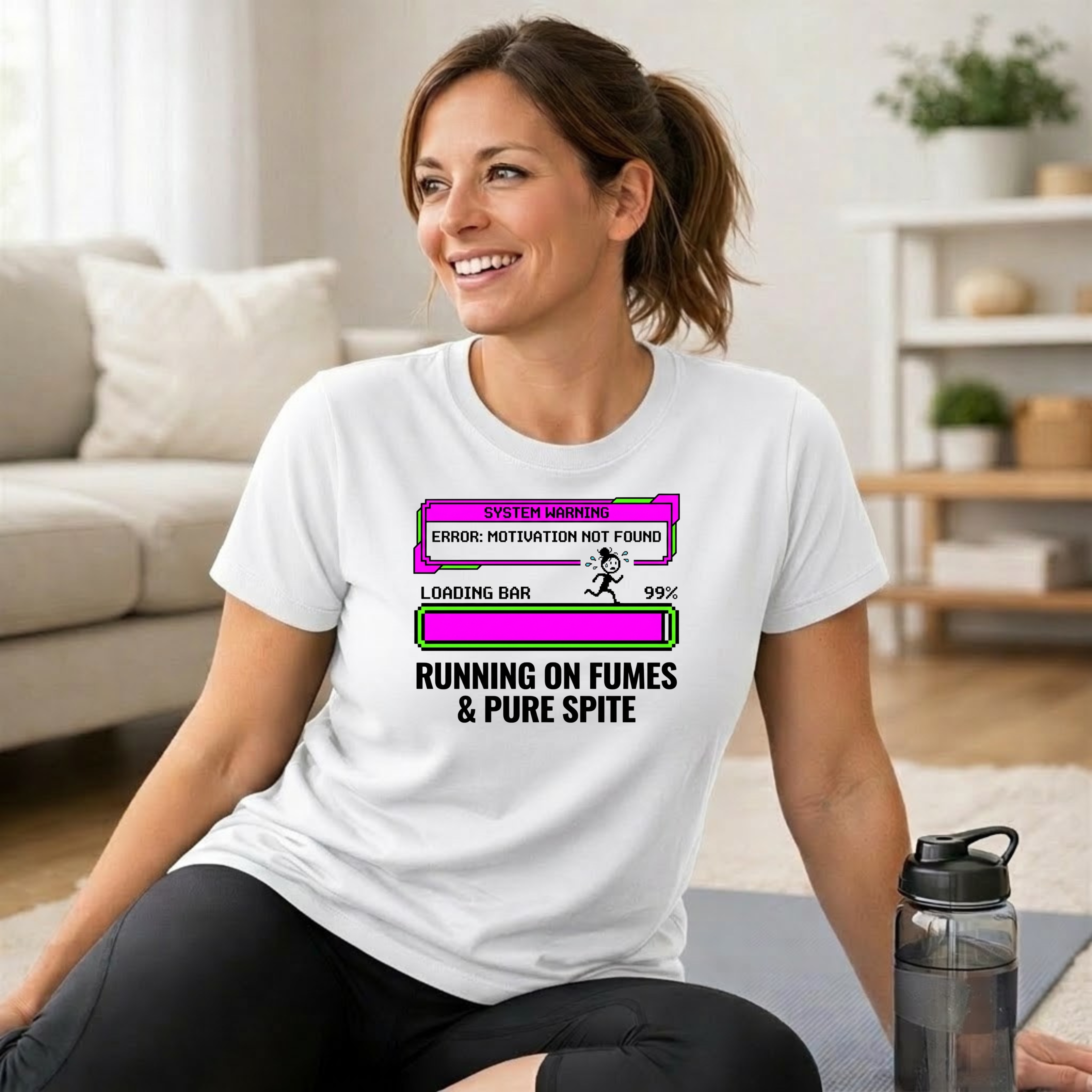System Warning Running On Fumes & Pure Spite T-Shirt
